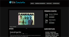 Desktop Screenshot of gdlconciertos.com